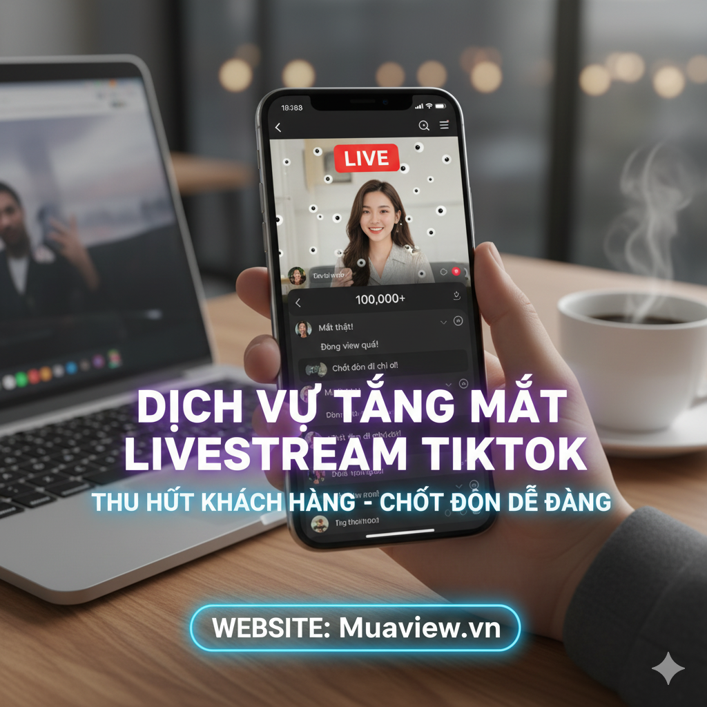 Dịch Vụ Tăng Mắt TikTok Uy Tín #1 - Buff Mắt Livestream Giá Rẻ 2025