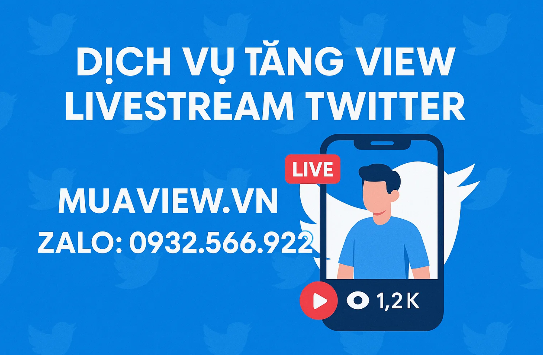 Dịch Vụ Tăng View Livestream X (Twitter) - Xây Dựng Thẩm Quyền Tức Thì 2026