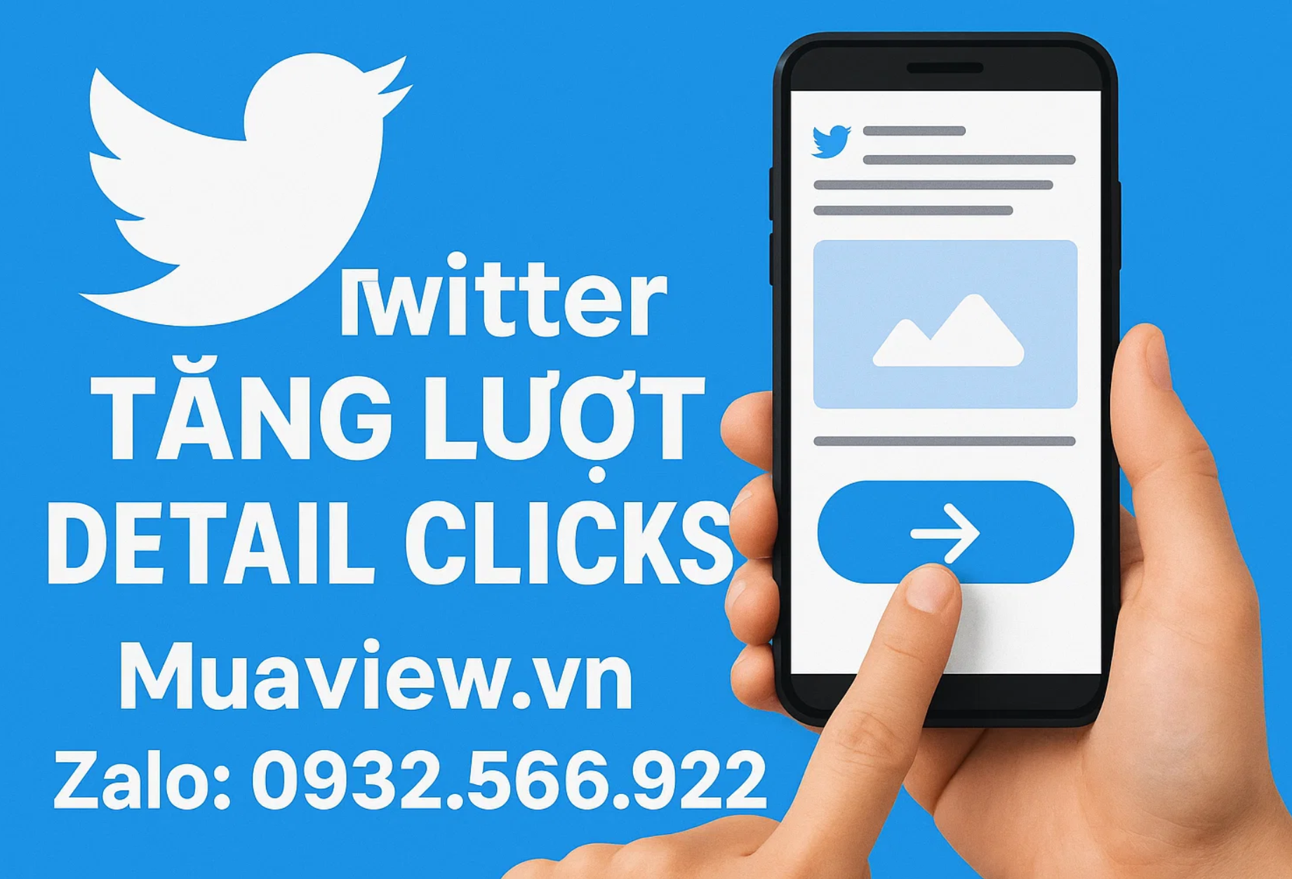 Dịch vụ Tăng Detail Clicks X (Twitter) - Hack Thuật Toán Tinh Tế 2026