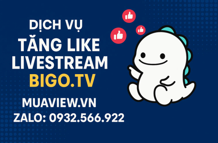 Dịch vụ Tăng Like (Thả Tim) Livestream Bigo - Bí Quyết Đốt Cháy Phòng Live 2026