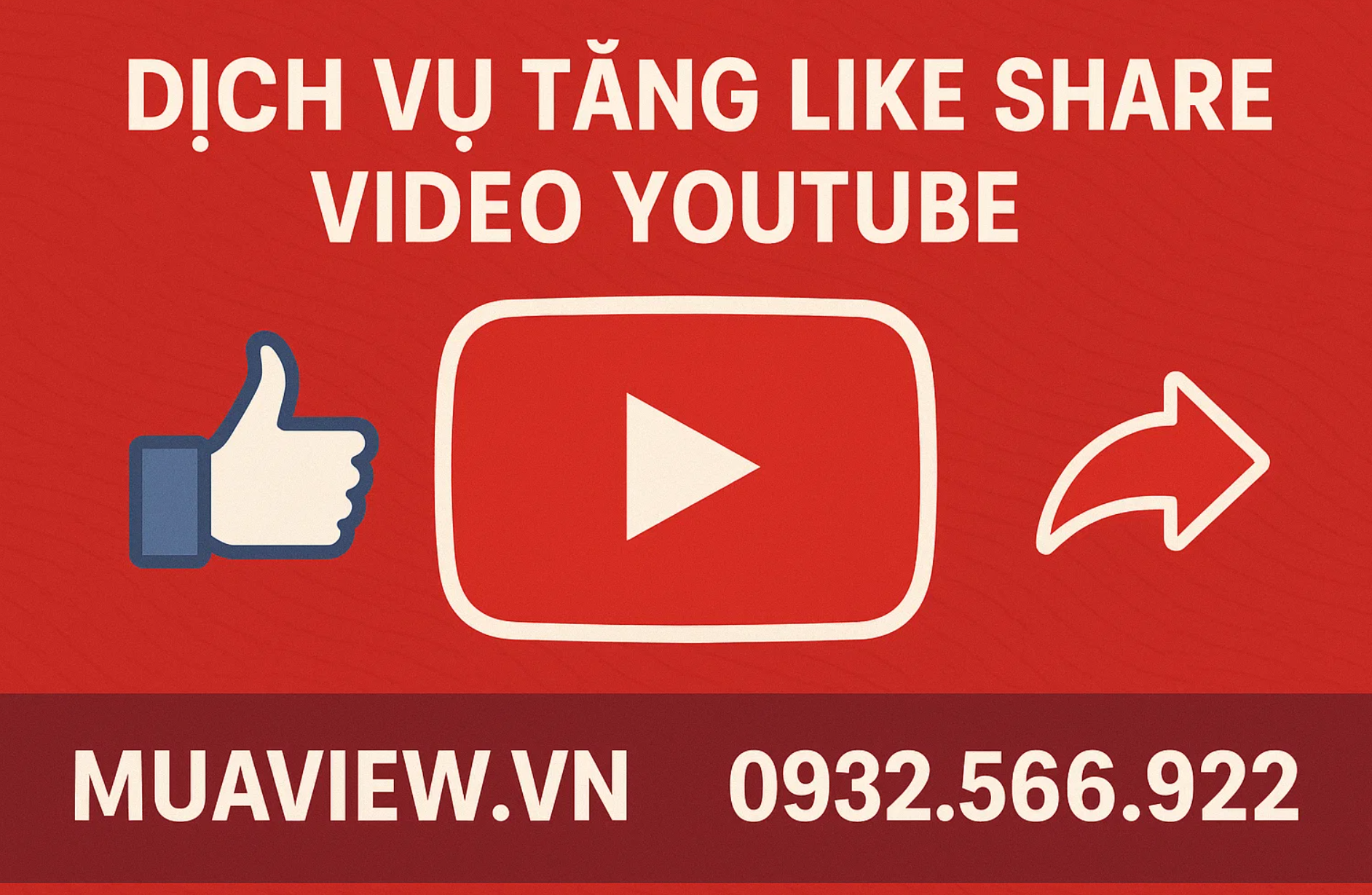 Dịch Vụ Tăng Like và Share Youtube - Combo Viral Toàn Diện 2026