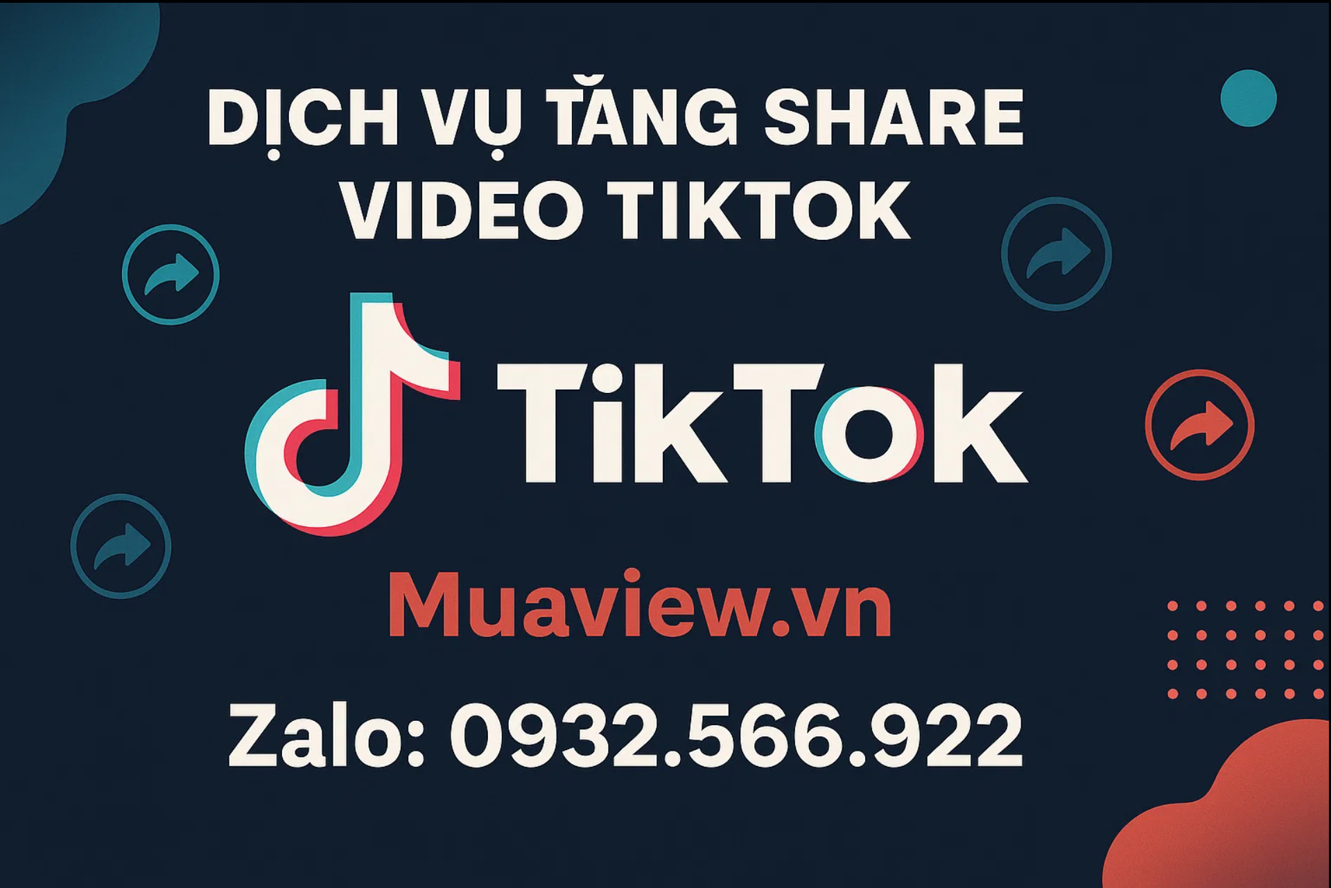 Dịch vụ Tăng Share TikTok - Tín Hiệu Viral Mạnh Nhất 2026