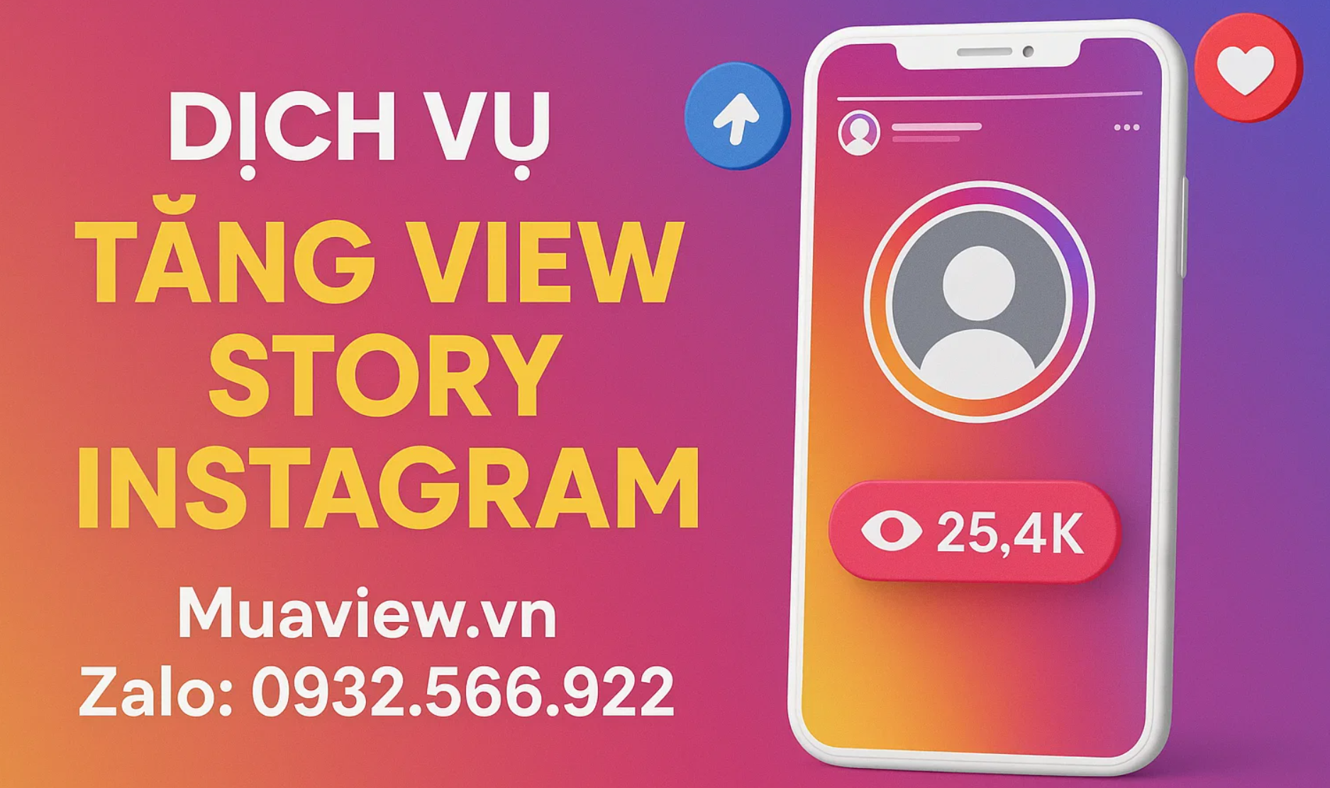 Dịch vụ Tăng View Story Instagram - Tối Ưu Hóa Tương Tác 24H 2026