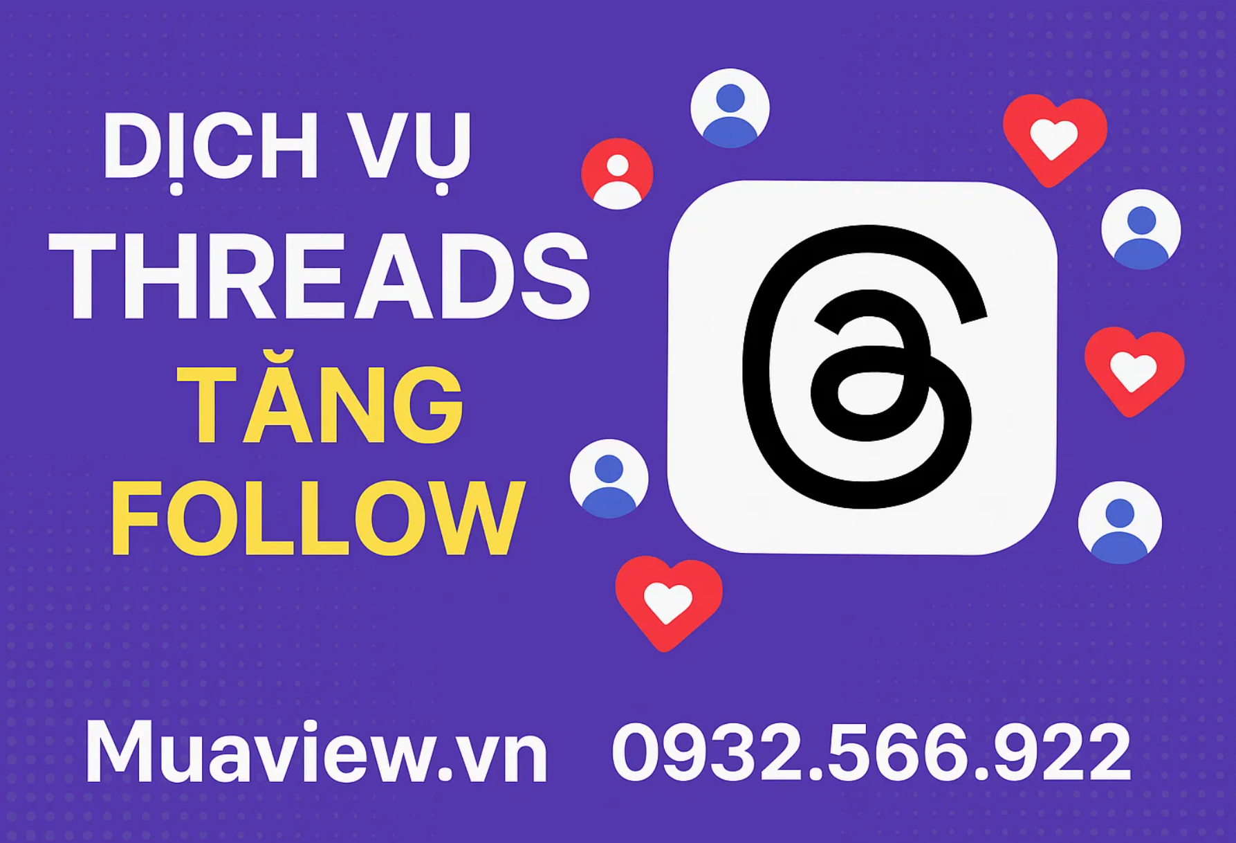 Dịch vụ Tăng Follow Threads - Đón Đầu Xu Hướng và Xây Dựng Cộng Đồng 2026