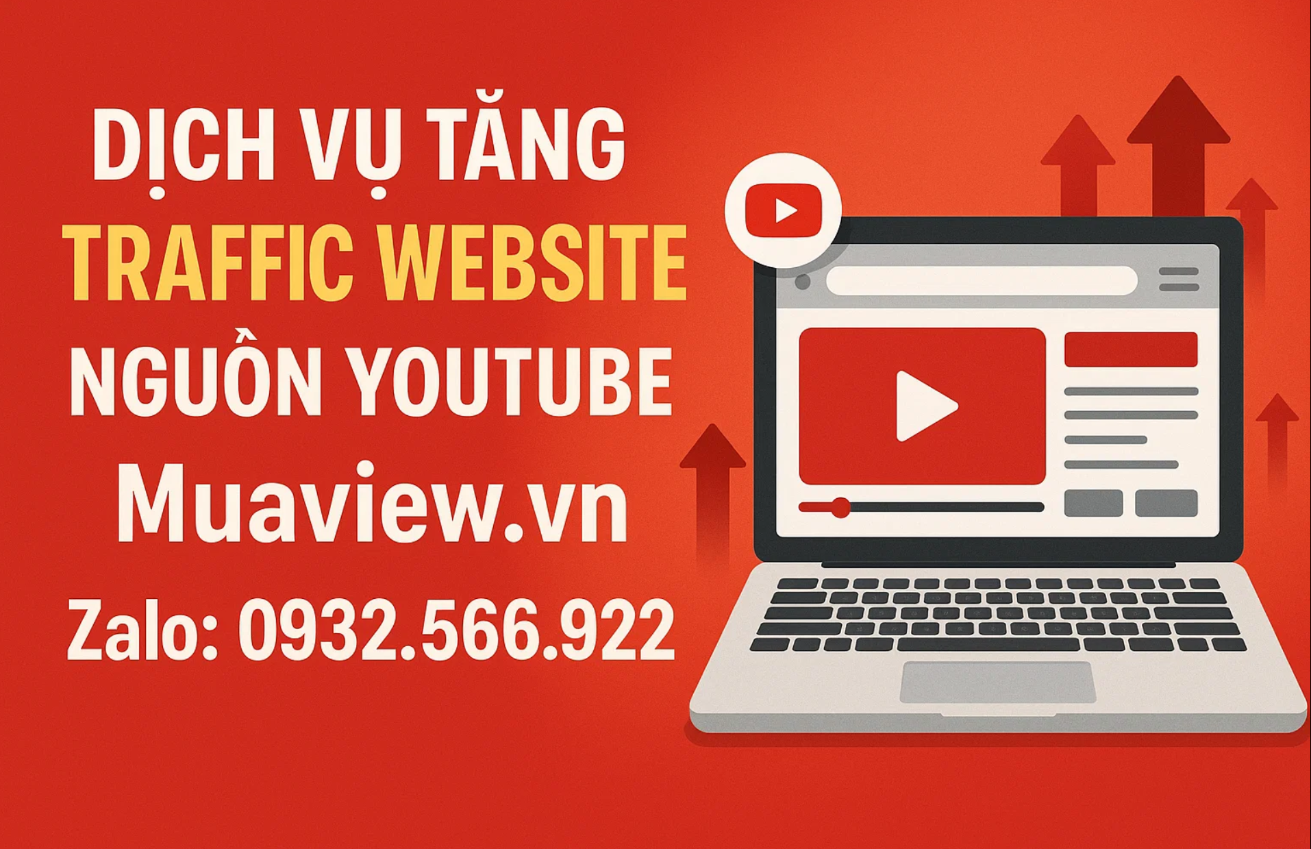 Dịch vụ Tăng Traffic Website Từ Nguồn YouTube - Tín Hiệu Vàng Cho SEO 2026