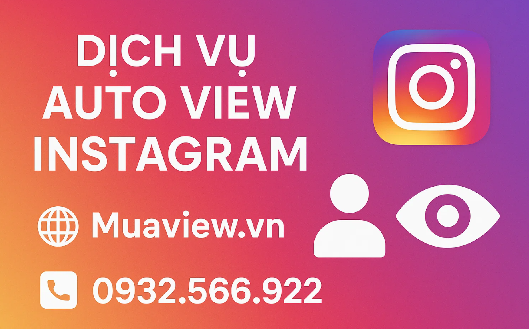 Dịch Vụ Auto View Instagram Tự Động (VIP View) - Nền Tảng Vững Chắc Cho Mọi Video 2026