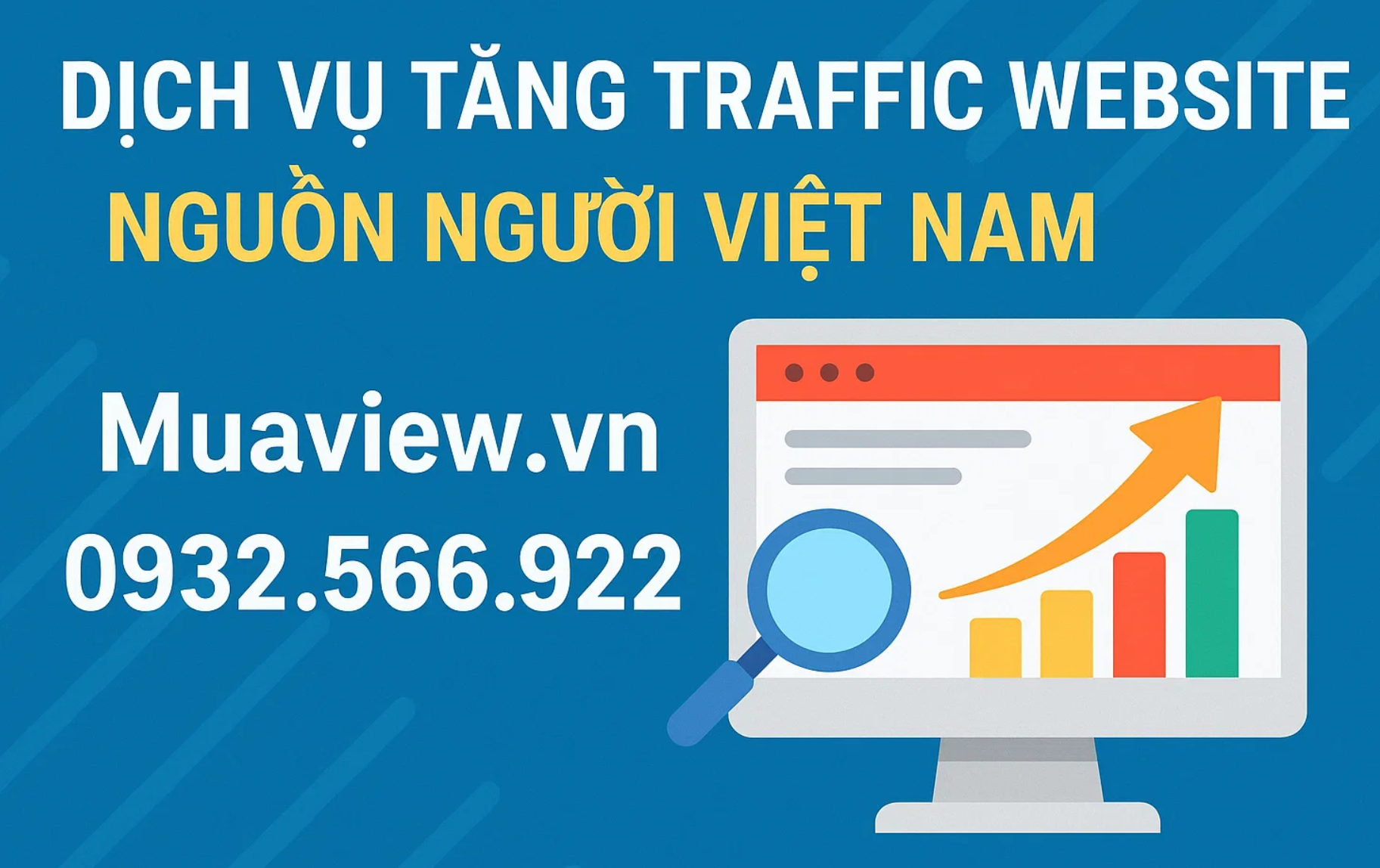 Dịch vụ Tăng Traffic Website Từ Nguồn Việt Nam - Thống Lĩnh SEO Local 2026