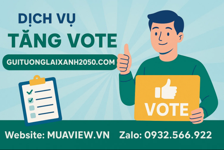 Dịch vụ Tăng Vote Online - Giành Chiến Thắng Mọi Cuộc Thi Guituonglaixanh2050  2026