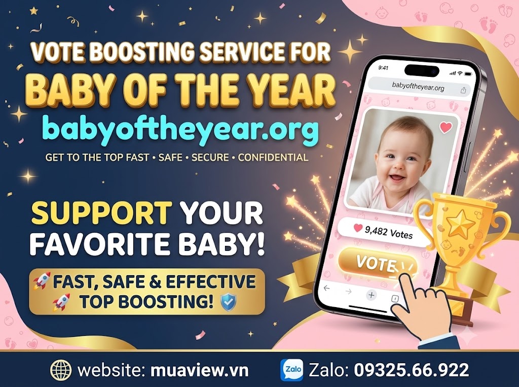 Tăng Vote Babyoftheyear.org | Buy Baby of the Year Votes