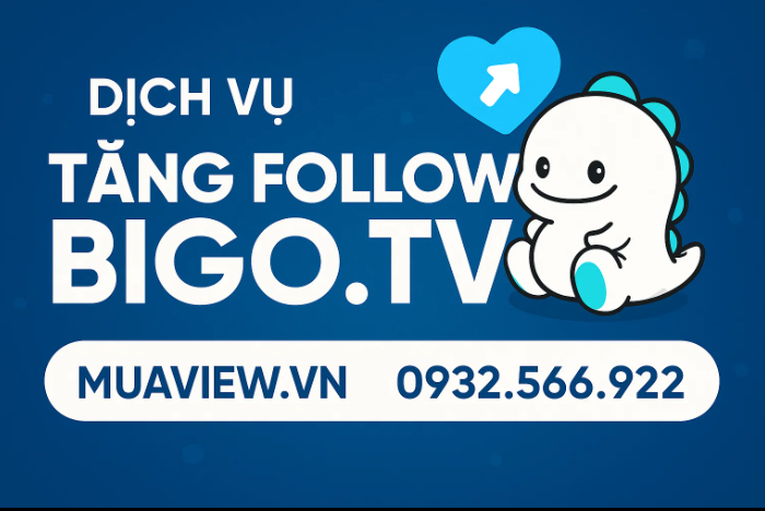Dịch vụ Tăng Follow Bigo Live - Xây Dựng Vốn Xã Hội Cho Idol 2026