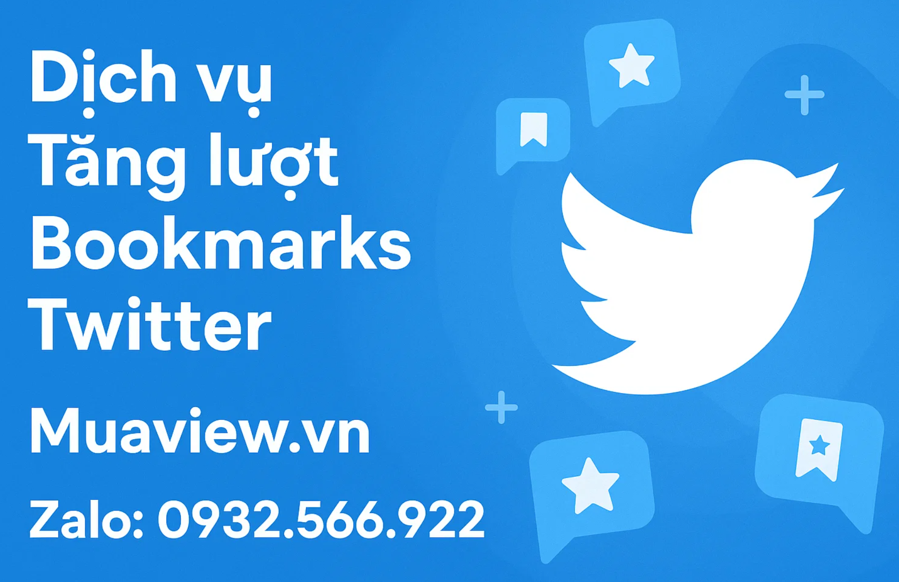 Dịch vụ Tăng Bookmarks X (Twitter) - Vũ khí bí mật Tăng Reach 2026