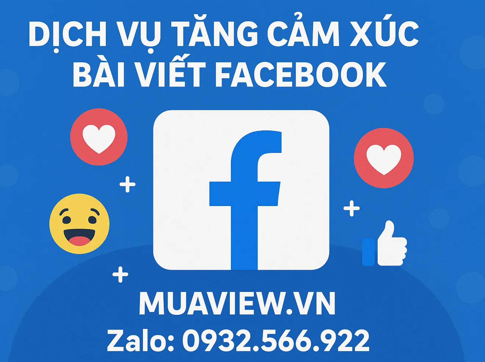Dịch Vụ Tăng Cảm Xúc Facebook | Mua Reaction (Tim, Haha) Uy Tín 2026